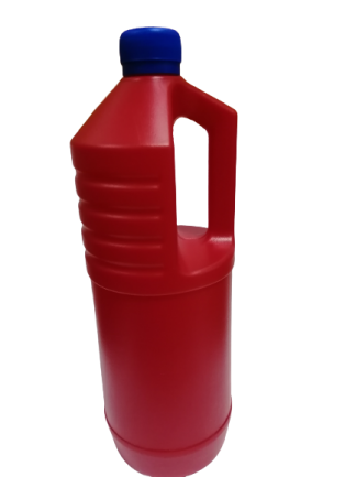 Бутылка ПНД 1000 мл, с ручкой, с наклонным горлом — фото 5